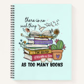 本が多過ぎるようなことは無い ノートブック (正面)