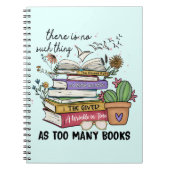 本が多過ぎるようなことは無い ノートブック (正面)