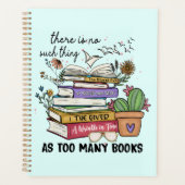 本が多過ぎるようなことは無い プランナー手帳 (正面)