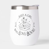 本が大好きな女の子 (左面)