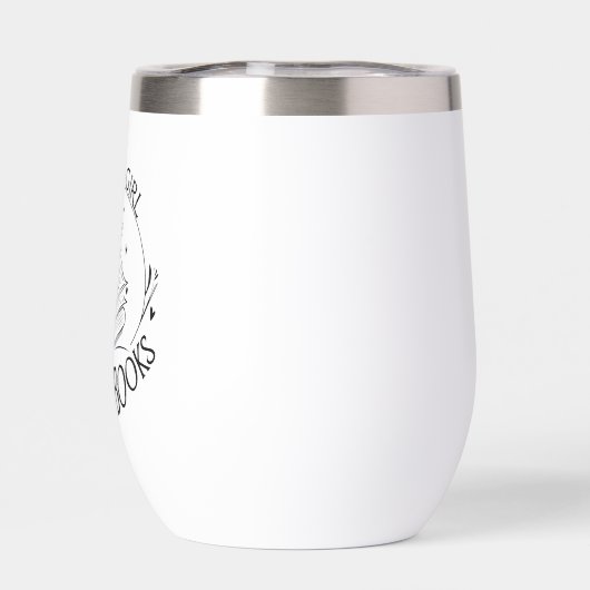 本が大好きな女の子 (背面)