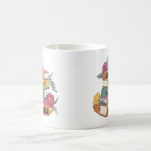 本が大好きな女の子 コーヒーマグカップ (中央)
