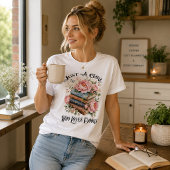 本が大好きな女の子 トライブレンドTシャツ