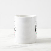 本が好きな女の子 コーヒーマグカップ (中央)