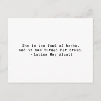 本が好き ポストカード