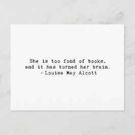 本が好き ポストカード