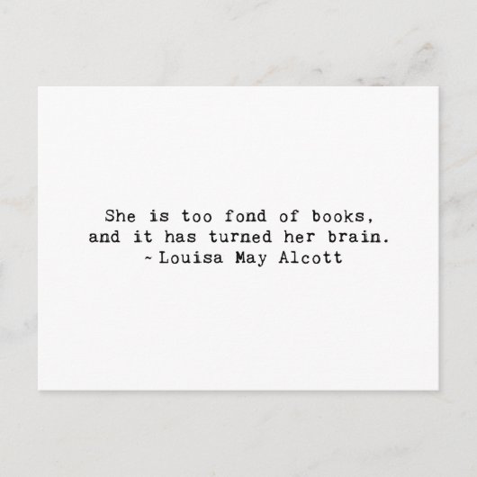 本が好き ポストカード (正面)