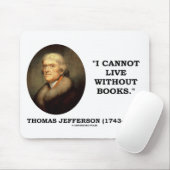 本が無くては生きられぬ マウスパッド (マウス)