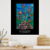 本が考えバードハウスと似ているか ポスター (キッチン)