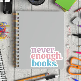 本が足りないカラフル シール