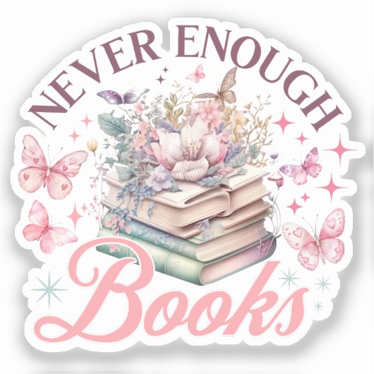 本が足りない シール (正面)