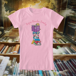 本すごいの読者の漫画スタイル Tシャツ