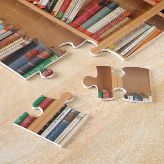 本だなの本 ジグソーパズル (側面)
