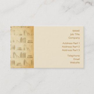 本だなパターン。 ヴィンテージのスタイルの一見の背景 名刺