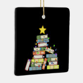 本っぽいクリスマスツリーI セラミックオーナメント (右)