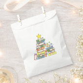 本っぽいクリスマスツリーI フェイバーバッグ (クリップ留めされた状態)