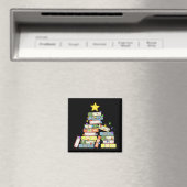 本っぽいクリスマスツリーI マグネット (インサイチュ (食洗機))