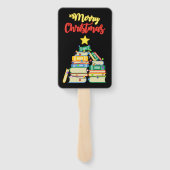 本っぽいクリスマスツリーII ハンドファン (裏面)