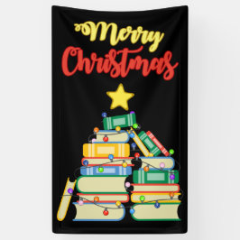 本っぽいクリスマスツリーII 横断幕