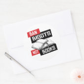 本ではなくビッグズを禁止する ラウンドシール (封筒)