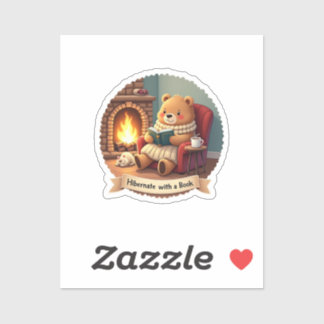 本で休止状態 – Cozy Bear シール