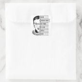 本で女の子の力を過小評価しない スクエアシール (バッグ)