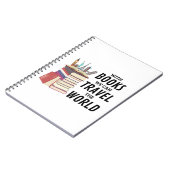 本で我々は世界3リングや輪バインダーP旅行できる ノートブック (左側)