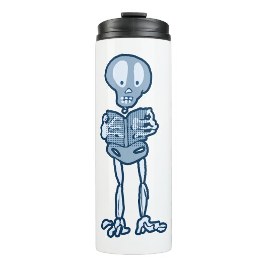 本で文学的な骨格に魅了される タンブラー (正面)