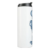 本で文学的な骨格に魅了される タンブラー (回転左)