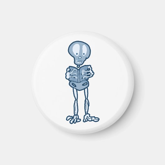 本で文学的な骨格に魅了される マグネット (正面)