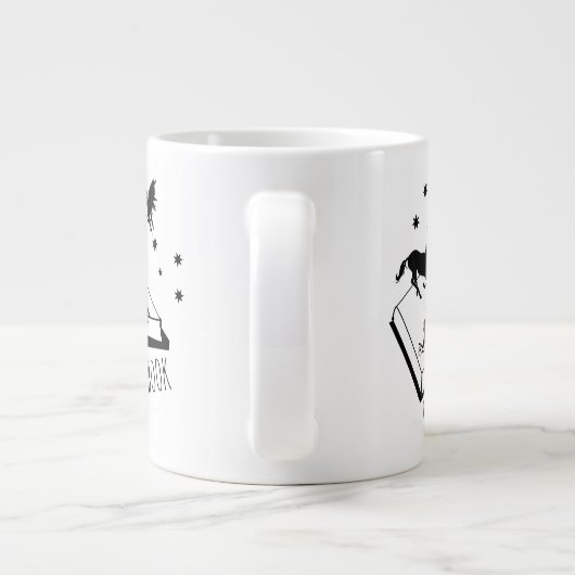 本で無くなっている得て下さい ジャンボコーヒーマグカップ (裏面)