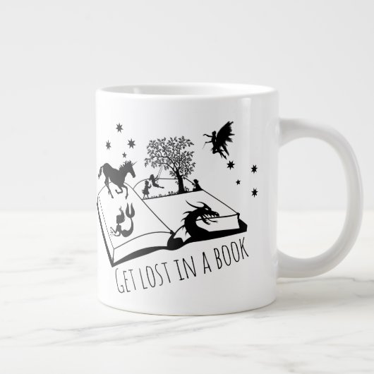 本で無くなっている得て下さい ジャンボコーヒーマグカップ (右)