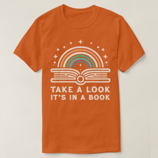 本で見る1 Tシャツ (デザイン正面)