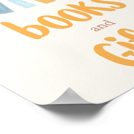 本とギフトbohoサンシャイントーンのポスター ポスター (角)