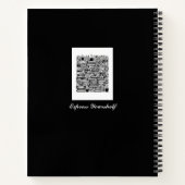 本とコーヒーカラー私のドードル ノートブック (裏面)