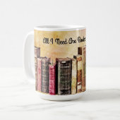 本とコーヒーマグカップが必要なもの コーヒーマグカップ (正面左)