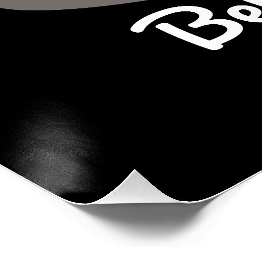 本とバークス – かわいい眠い読犬のデザイン ポスター (コーナー)