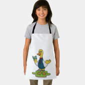 本と先生のアヒル エプロン (インサイチュ)