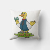 本と先生のアヒル クッション (裏面)