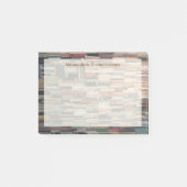 本と名前をカスタムする ポストイット (正面)