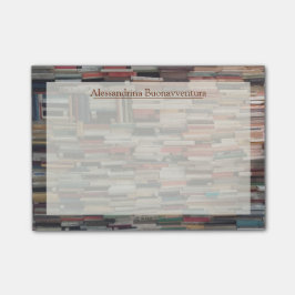 本と名前をカスタムする ポストイット