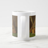 本と墨で静かに暮らす ジャンボコーヒーマグカップ (裏面)