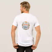 本と女性の権利を愛す トライブレンドＴシャツ (裏面全面)