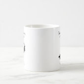 本と濃いコーヒーに支えられた読書ライフ コーヒーマグカップ (中央)