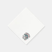 本と猫で丸まる – 居心地の良い猫読の スタンダードカクテルナプキン (角)