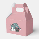 本と猫で丸まる – 居心地の良い猫読の フェイバーボックス (裏面サイド)