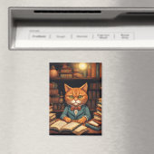 本と猫のマグネット マグネット (インサイチュ (食洗機))