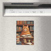 本と猫のマグネット マグネット (インサイチュ (食洗機))