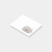 本と花の間 読書家 読者 ポストイット (アングル)