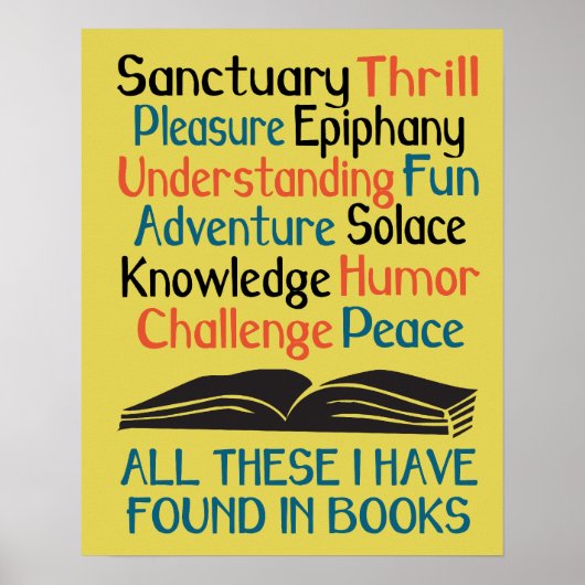 本と読のポスター – All These ポスター (正面)